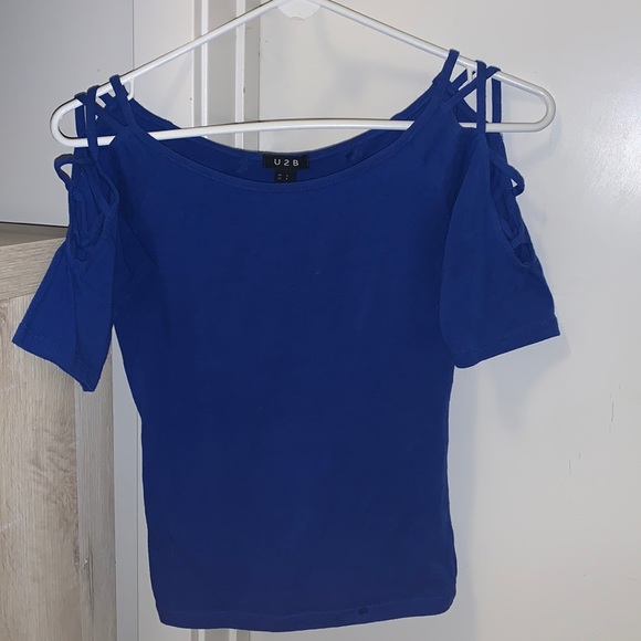 U2B Blue Women’s Top (Small) - Picture 1 of 2